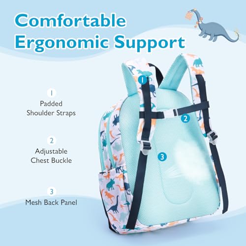 Image of mommore Kids Backpack Set Kindergarten School Bookbag for Boys Girls
