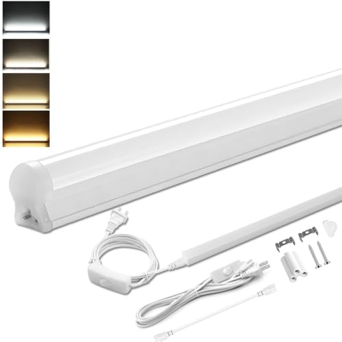 LED�u���� ����̌^ 40W�` 20W�` T8 �X�C�b�`�t�� ��t�ȒP �z���H���s�v ���ǌ^ 20W/10W �����F �����F 120cm 60cm �x�[�X���C�g LED�o�[���C�g ��̌^ �Ɩ���� �Ǌ|�� 100V 200V 1.5M�d���R�[�h�t �X�C