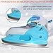 Nattork Adjustable Ice Skates for Kids, Anti-Skid Ice Skate Shoes,Ice Hockey Suitable for Outdoor and Skating Rinks,Snowflake,M