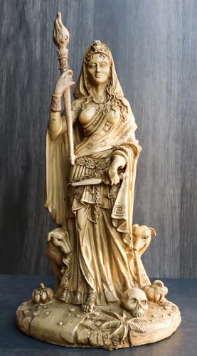 Estatua de Hécate Diosa Griega de la Magia y Brujería miniatura 1