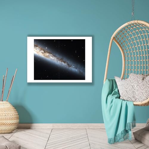 Impression d'art mat NGC 4565 Hubble Spiffing Prints Extra Large - 6