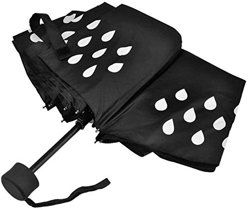 Moolo Sonnenschirm Kreative Farbwechsel Regenschirm Steigungs-Regenbogen-Neuheit Umbrella Tasche Regenschirm im Freien Regenschirm Reise Strand-Regenschirm Cover