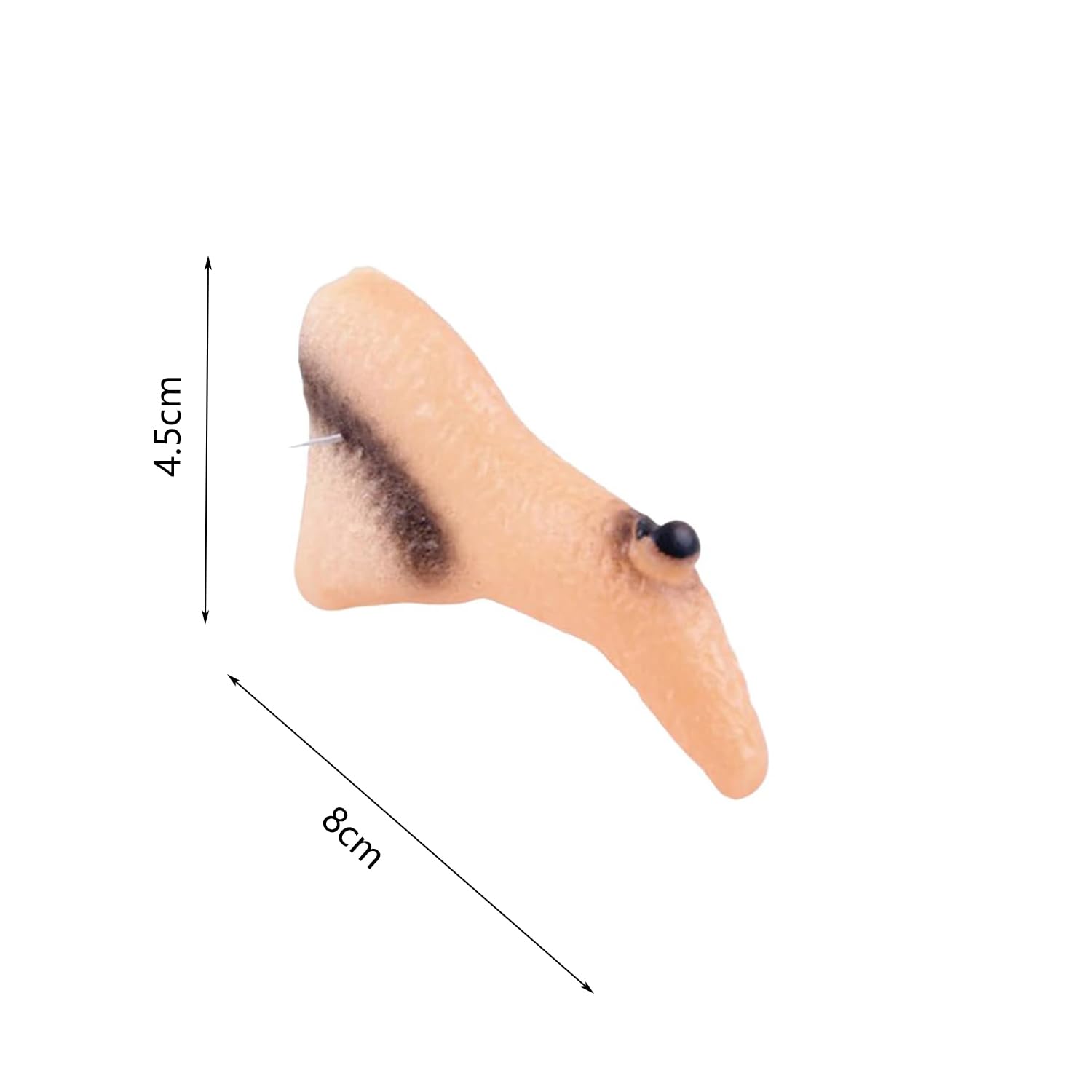 JNAWA Halloween Fake Witch Nose Wicked Witch Long Nose Latex Nose Halloween Accessories Novelty Party Props for Halloween Masquerade Cosplay (3 Pieces) - Image 2