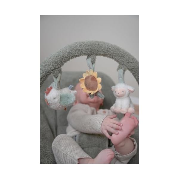 Little Dutch 7090.OLIVE Kinderwippe Babywippe - Little Farm olive – Bild 6