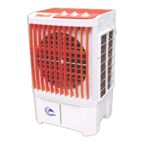 Image of SUMMERLIFE 30 LTR J-554,110 dia three speed fan motor,Anti Bacterial Honeycomb, Auto Refill Powerfull Cooler with Auto Swing and Low Power Consumption,Inverter compatibility, Castor Wheel