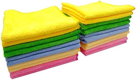 Premier Bond Distribution Microfibre Cleaning Cloth 30x30 cm, Pack of 10, Large 300GSM