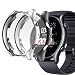 sciuU Funda Compatible con Amazfit GTR3 / GTR3 Pro, [Conjunto de 2] Carcasa Protectora Flexible TPU Protectora Resistente a los Golpes Shell Protector para GTR 3 / GTR 3Pro – Negro + Plata