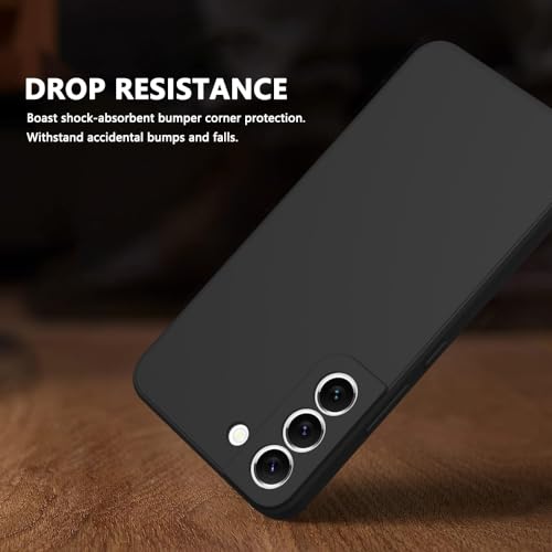Image of for Samsung Galaxy S22 Plus Case Black, Scratch Resistant with Soft Touch, Slim Thin Phone Cover for Samsung Galaxy S22 Plus