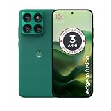Moto edge 70 fusion con 3 anni di garanzia (24(8+8+8)/256GB, 50MP+13MP+flicker cam, selfie 32MP,TurboPower 68W, 5100mAh,Display 6.78" Super HD Extreme AMOLED 144Hz, IP68/69, Android 16)Sporting Green