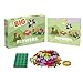 PLUS PLUS - Big Activity Set, Flowers, 40 Piece - Construction Building Stem Toy, Interlocking Large Puzzle Blocks for Toddlers and Preschool