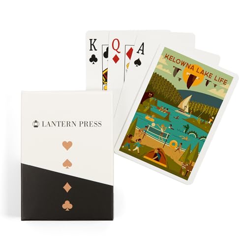 Lantern Press Kelowna British Columbia, 52 cartas de póker