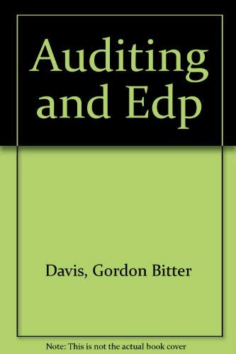 Auditing and Edp 9993191930 Book Cover