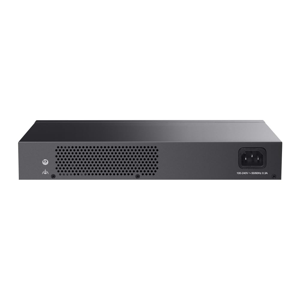 TP-Link Switch Gigabit a 16 porte per desktop/montaggio su rack, autoapprendimento di direzione MAC, MDI/MDIX automatico, negoziazione automatica, QoS, design senza ventola, tecnologia di