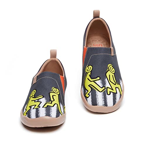 Image of UIN Women's Art Travel Shoes Slip On Casual Cozy Loafers Lightweight Comfort Fashion Sneaker Toledo Ⅰ