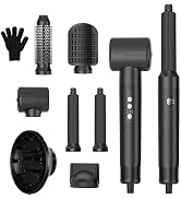 Airstyler 7 in 1,1400 W, asciugacapelli con diffusore con 3 temperature, set multi styler, ferro ...