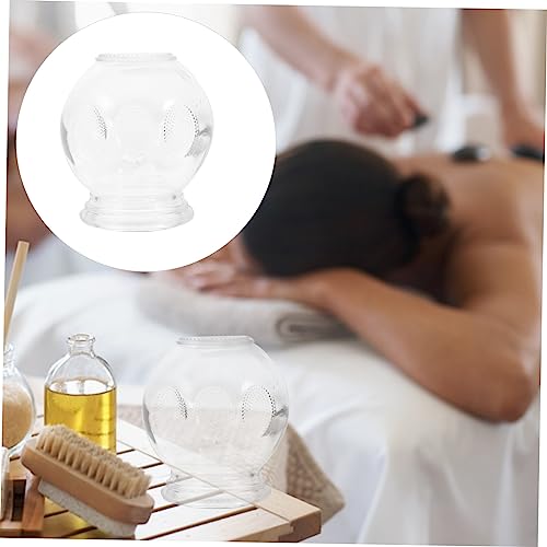 Healeved, juego de 7 copas de ventosa china de vidrio para alivio del dolor muscular miniatura 7