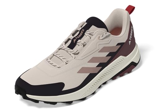 adidas Women's Terrex Anylander Hiking Sneaker, Putty Mauve/Warm Clay/Pure Ruby, 7