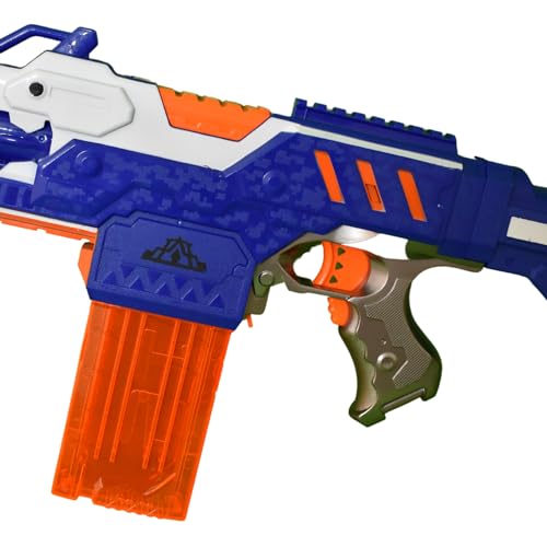 Image of Automatic Assault Riffle Foam Dart Blaster Gun Including 20 Bullets, Toys for Kids Teens and Adults, Fun Gift Toy for Boys, Birthday Gift Toy for Kids Ages 8+