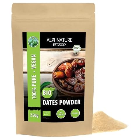 Organic Date Sugar , Organic Date Powder from Controlled Organic Cultivation, Gluten-Free Cover