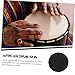 Levemolo Djembe Drum Skin Cover Drum Heavy Duty Tambourine Accessory Multi-functional Scratch and Sunlight