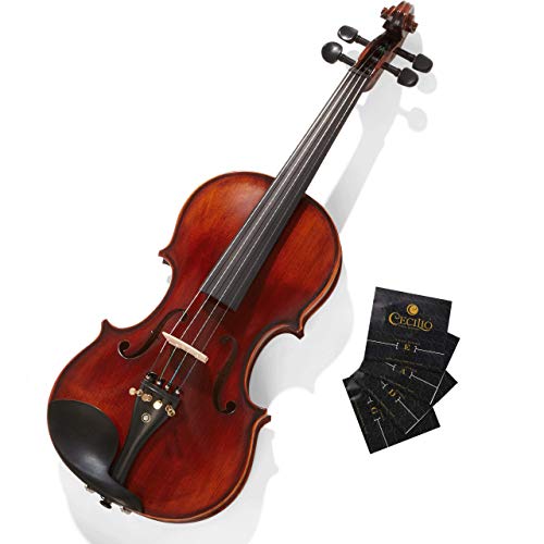Cecilio VNS-STRING:4/4-3/4X4 Packs Of Stainless Steel Violin Strings 4/4 Full Set With E, A, D, G Strings For Electric And Acoustic Violins thumb #4