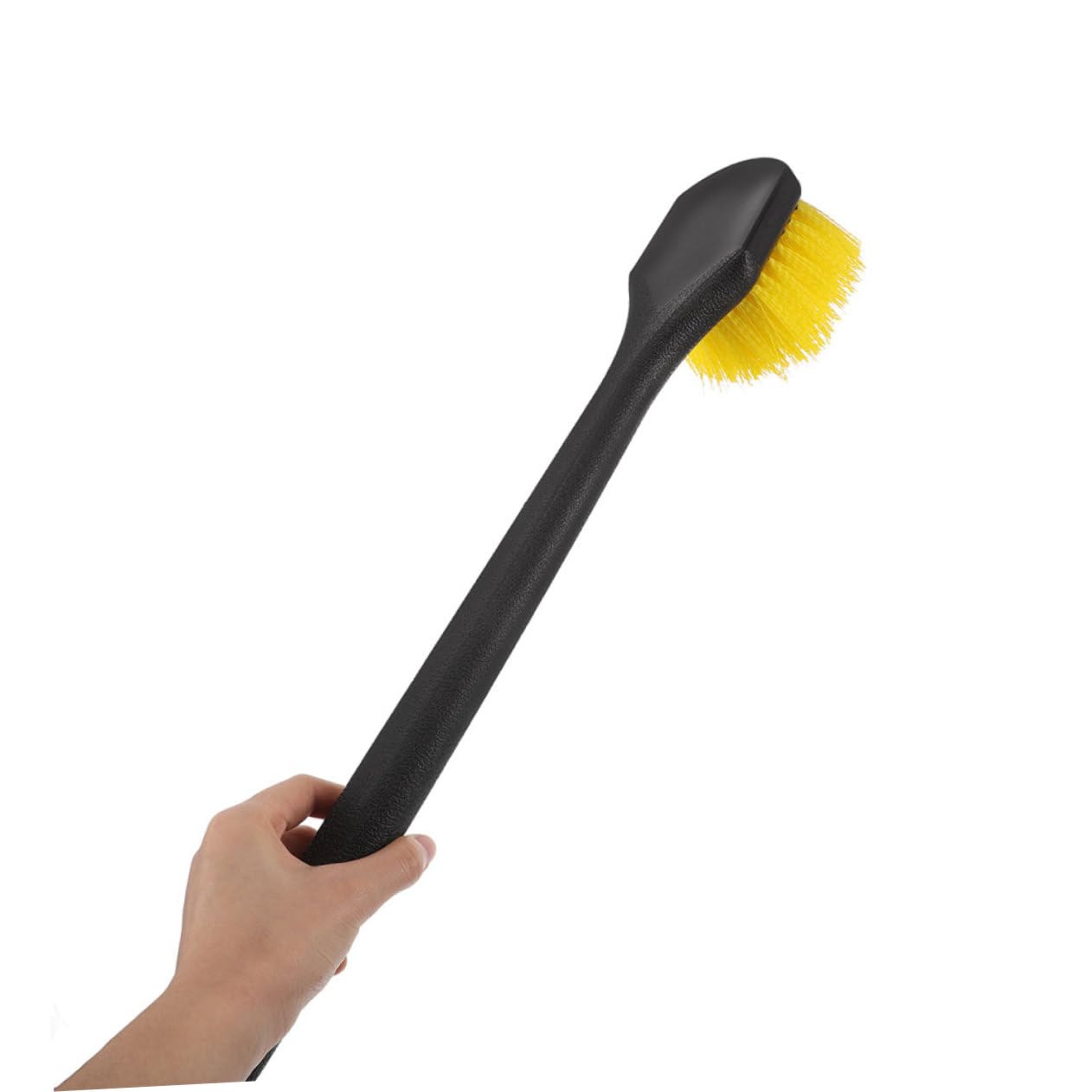 SOLUSTRE 2pcs Kółko Samochodowe Szczotka Do Opon Zestaw Do Opony Długą Uchwyt Krawędzi Szczotka Detale Szczotka Szczotka Do Czyszczenia Szczotki Do Mycia Samochodu Szczotka Do Mycia