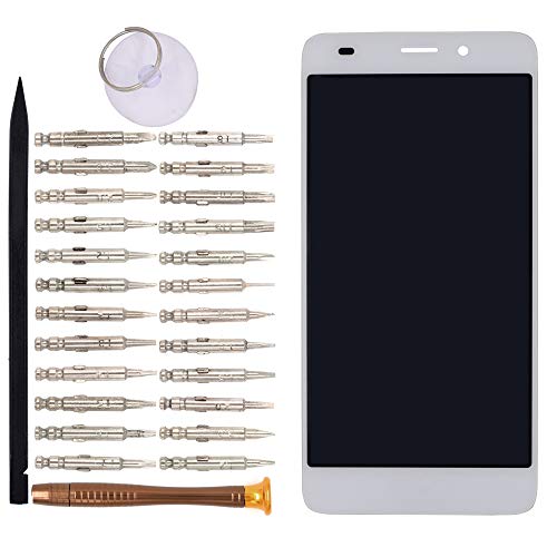 Image of LCD Screen Display Digitizer Touch Panel Without Frame Screen Replacement for Honor 5c Huawei Honor 7 Lite Huawei GT3(White)