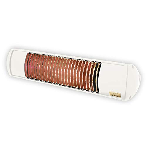 Preisvergleich Produktbild IR-Strahler 1500 W 7 m² Weiß Tansun St. Tropez