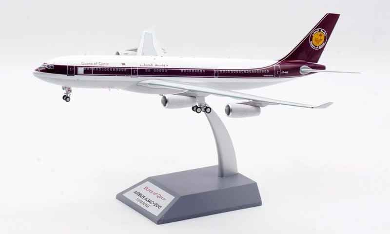 Inflight 1:200 カタール航空 A340-200 A7-HHK Amazon.com: Inflight for Qatar Airways State of for Qatar for