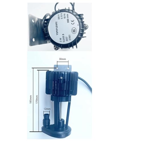 Bomba de agua para fabricadora de hielo, 2 W, 220 V, motor YSP2P JDVF2, 2600 RPM, 0.12 A, 50 Hz miniatura 2