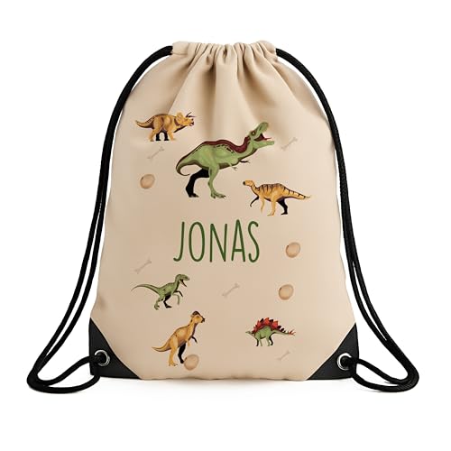 Kidsmood Personalisierter Turnbeutel Kinder mit Namen – Robuster...
