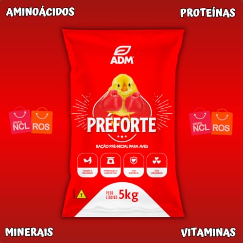 Ração Pré Inicial Para Pintinhos Aves - Natural