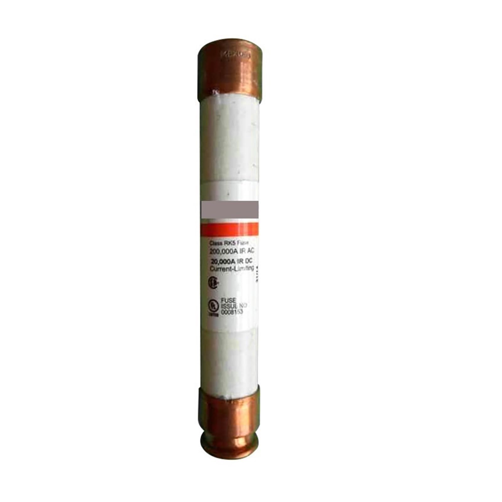 Fusible céramique TRS8R cartouche cylindrique 21x127MM 8A 600V ampères