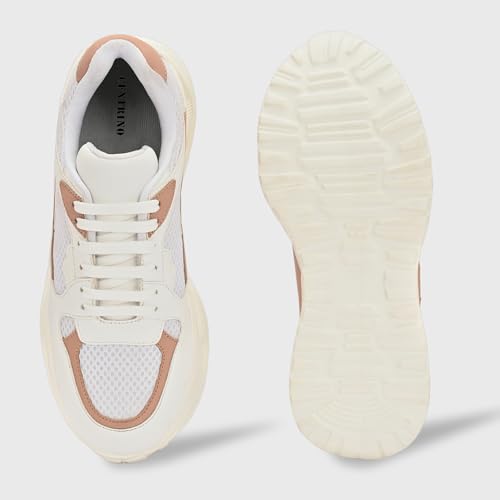 Image of Centrino Women Sneaker | Cushioned Insole for Comfort | Stylish Lace-Up Design | Perfect for Casual Outfit for Girls (9249)