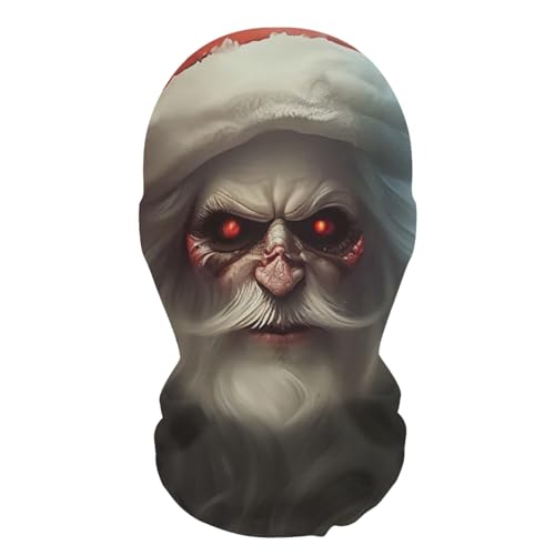 Alvivi Skull Balaclava Ghost Mask Full Face Ghosts Balaclavas for Bike Motorcycle Skateboard Ski Type F One Size