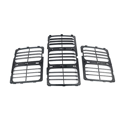 Mic Front Grille Insert Mesh Grill Cover Compatible With Grand Cherokee 2014-2016,Black #TOP4