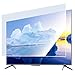 55-75 Zoll Anti-Glare TV Displayschutz, Filtert Blaues Licht, UV Schutz, Kratzfest, Entlastet Die Augen, Neue Verbesserte Mattierte Oberfläche, Für Sony, Samsung, Tcl, Sharp Usw / 55in1211x682mm