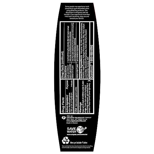 Colgate Optic White Pro Series Whitening Toothpaste With 5% Hydrogen Peroxide, Vividly Fresh, 3 Oz Tube #TOP3