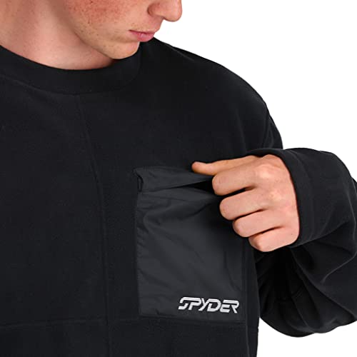 Pullover Pull-Over Homme Spyder Lounge Crew chaud et léger à col rond - 7