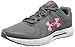 Under Armour Unisex UA GS Pursuit BP Straen-Laufschuh, Pitch Gray/White/Cerise, 39 EU