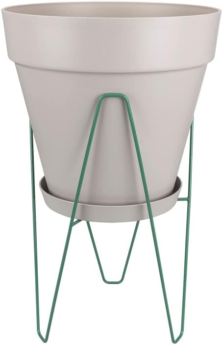 elho Loft Urban Frame 40 - Accessory for Outdoor - Ø 30.8 x H 51.3 cm - Green/Jade Green
