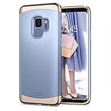 Ciel by CYRILL [Clair Collection] Galaxy S9 Case with Slim Protection and Two-Tone Detachable PC Frame for Samsung Galaxy S9 (2018) - Powder Blue
