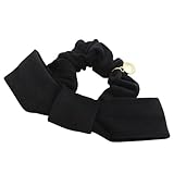 神戸ヴァンテーヌ VINGTAINE ビッグ リボン ブラック シュシュ h-204