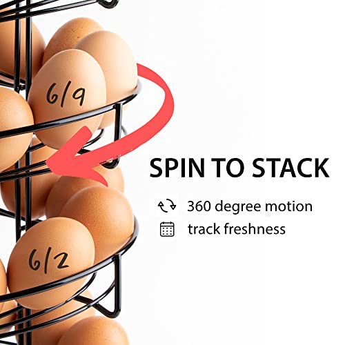 image for Shop Square Egg Holder Countertop, Egg Baskets For Fresh Eggs, Egg Dis