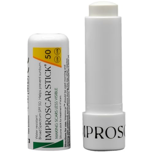 Improscar Stick 50 - World’s first, patented, silicone-based stick for scar treatment with SPF 50 - Making scars less visible, 5 g