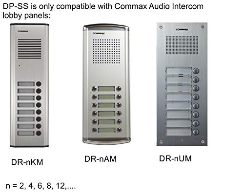 Commax Intercom Audio Phone Only Dp-Ss Used For Commax Multi-Unit System #TOP5