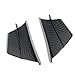 Funien Universal Fit for Glossy Carbon Fiber Style Wing Set Fairing Wings, Improve Sports Performance, Anti and Oxidation, 1 Pair,Customized for Original Car Size, No Drilling or