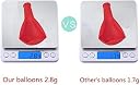 Latex Balloons Pack for Birthday, Party & Event Decoration | Thick Helium & Air Fill Balloons | Matte Finish Celebration Balloons (SkyBlue, Pack of 50) gallery image