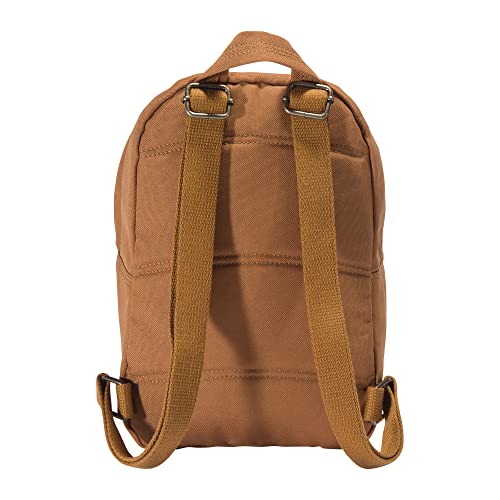 Carhartt Classic Mini Backpack, Durable, Water-Resistant Backpack with Adjustable Shoulder Straps, Carhartt Brown - Image 3