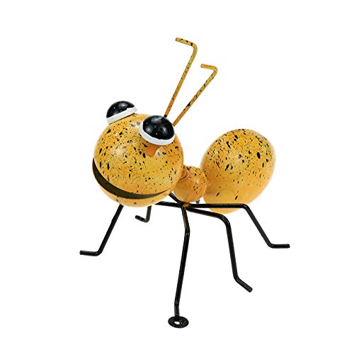 Autoly metal ant garden art outdoor decoration yellow ant indoor …